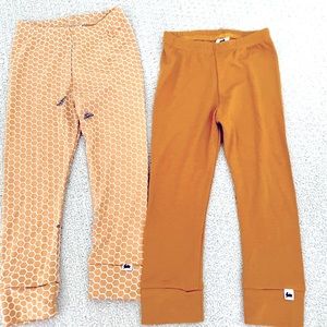 Little & Lively 2 Pack of Toddler Leggings in 1-2 year old size